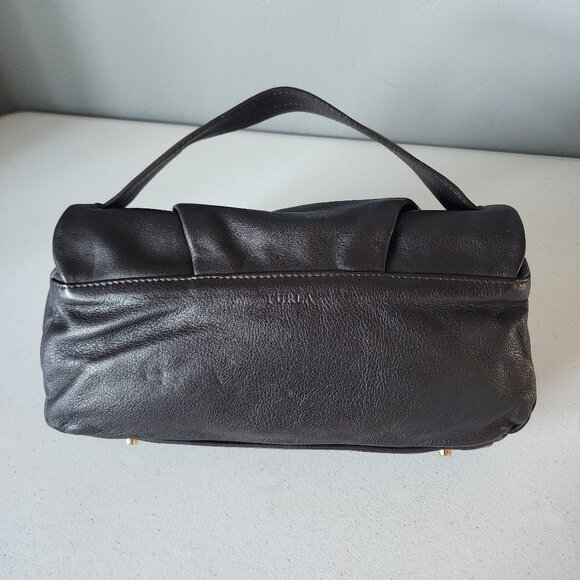 Furla Brown Fringe Bag "EUC" - Picture 8 of 16